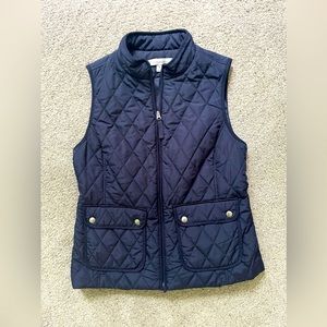 Navy Blue Womens Vest